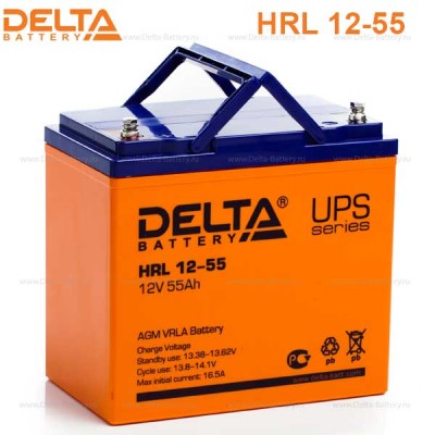 Аккумулятор Delta HRL 12-55 