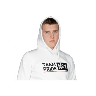 Толстовка Team Pride №1 белая