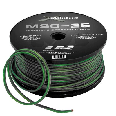 Акустический кабель 2.5mm Machete MSC-25