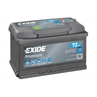 Аккумулятор Exide Premium EA722