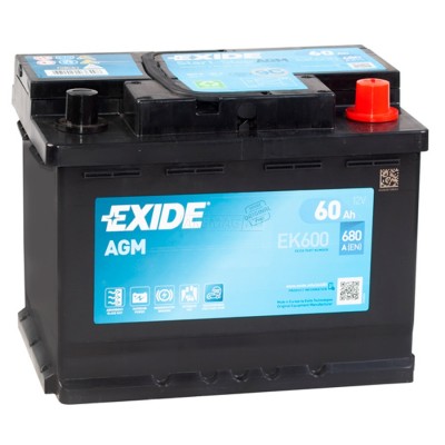 Аккумулятор EXIDE AGM EK600