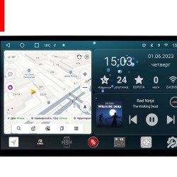 Автомагнитола с 2К экраном RedPower 750 Hi-Fi 10.4 для рамки 10 дюймов (без рамки и проводки)