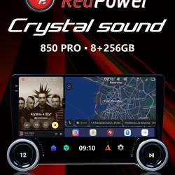 Автомагнитола RedPower 850 PRO 8/256 Гб 9 дюймов с крутилками (без рамки и проводки)