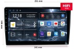 Автомагнитола RedPower 750 Hi-Fi 10' (для рамки 10 дюймов)