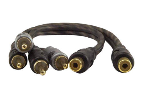 Pride Y-3000 1M2F (1 гнездо - 2 штекера) 0,2 м