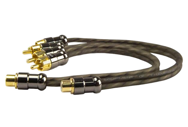 Pride Y-5000 1M2F (1 гнездо - 2 штекера) 0,2 м