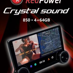 Автомагнитола RedPower 850 4/64 Гб 9 дюймов с крутилками (без рамки и проводки)