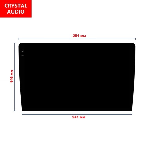 Автомагнитола RedPower 850 4/64 Гб 10 дюймов (без рамки и проводки)