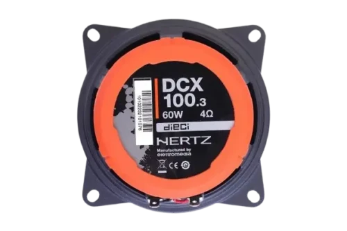 Hertz DCX 100.3 2- полосная акустика 4" (10 см) 