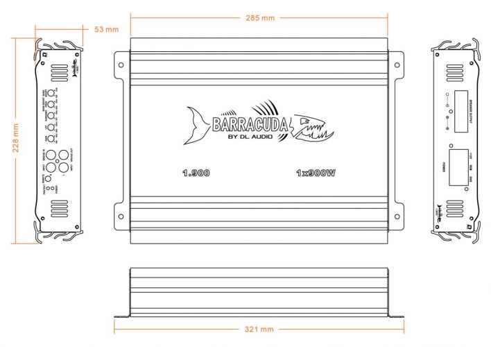 DL Audio Barracuda 1.900