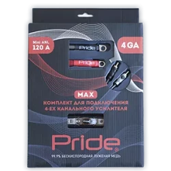 Комплект для подключения 4-х канального усилителя Pride MAX
