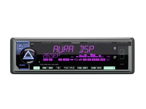Автомагнитола 1DIN Aura INDIGO-877DSP MkII