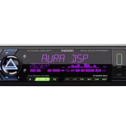 Автомагнитола 1DIN Aura INDIGO-876DSP MkII