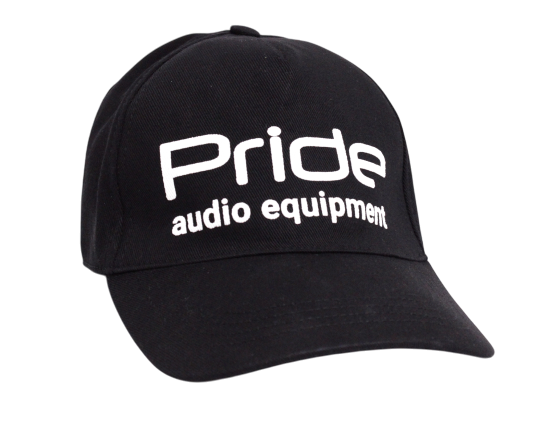 Pride Бейсболка черная с логотипом