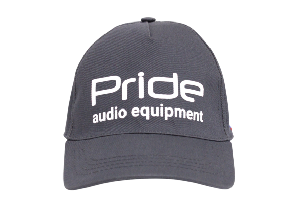 Pride Бейсболка серая с логотипом
