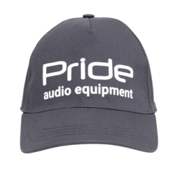 Pride Бейсболка серая с логотипом