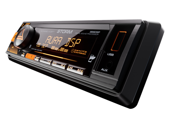 Автомагнитола 1DIN Aura STORM-866DSP