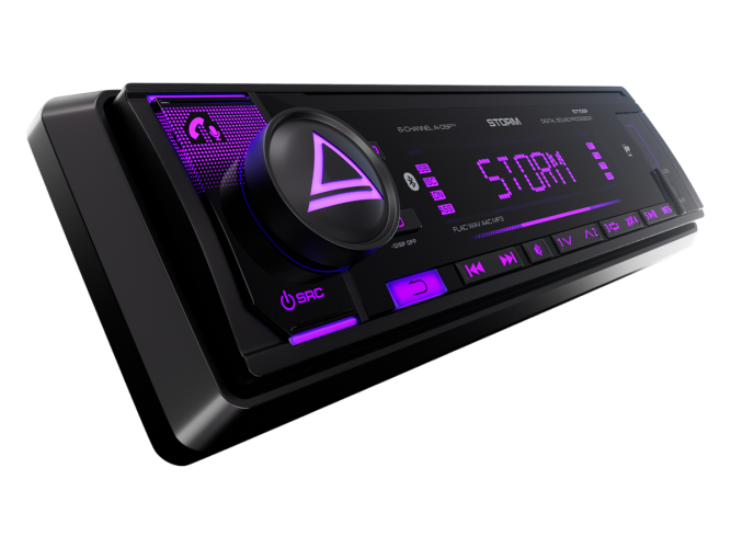 Автомагнитола 1DIN Aura STORM-677DSP