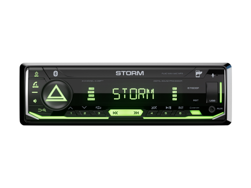 Автомагнитола 1DIN Aura STORM-678DSP