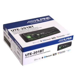 Автомагнитола 1DIN Alpine UTE-201BT