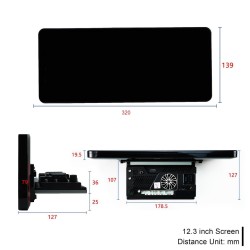 Автомагнитола RedPower 850 PROplus 12/256 Гб 12.3 дюймa XLM (без рамки и проводки)