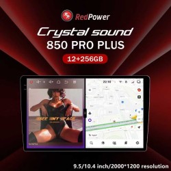 Автомагнитола RedPower 850 PROplus 12/256 Гб 10 дюймов (без рамки и проводки)